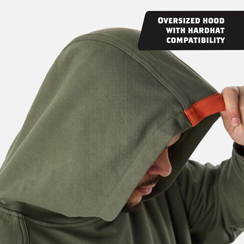 Brunt Levin Hoodie - XL - الكربون - قميص من النوع الثقيل الخفيف ، طوال الموسم - غطاء محرك مقبول من القبع in Kuwait