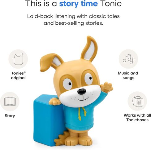 مجموعة مشغل الصوت Toniebox 2 للأطفال بعمر 3 سنوات فما فوق مع Lalalinos Akio وCosmo وScout Figurines وTonieplay Game & Controller - أزرق سماوي in Saudi Arabia