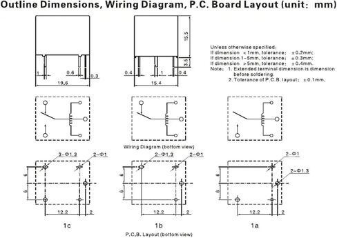 SRD-S-112DM 12VDC 15A 4PINS ترحيل مكيف الهواء سخان المياه (2 حزمة) in Saudi Arabia