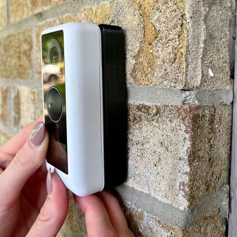 دعامة إسفين فاصلة متوافقة مع جرس الباب Ubiquiti Unifi G4 (يناسب الإصدار العادي فقط، وليس PRO) (أبيض) in Kuwait