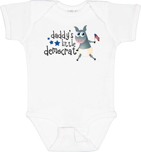 بدلة الأطفال Inktastic Daddy's Little Democrat in Kuwait