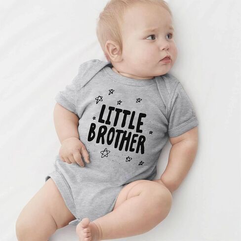 بدلة قطعة واحدة للأطفال من Little Brother للفتيات والأولاد لحديثي الولادة بأكمام قصيرة للأطفال من عمر 0 ​​إلى 24 شهرًا in Kuwait