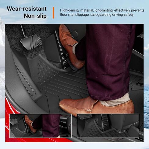 powoq 6&7 Seats Floor Mat Compatible with 2024-2026 KIA EV9 Cargo Mat Floor Liner Trunk Mat TPE Backrest Mat with Cargo Liner Replacement for 2024 2025 2026 KIA EV9 Accessories in Saudi Arabia