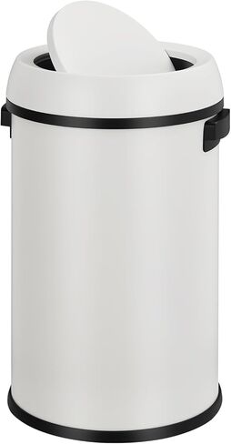 Garvee 17 Gallon/65 Liter Trash Can ، علبة القمامة المقاومة للبصمات المصنوعة من الفولاذ المقاوم للبصمات. in Kuwait