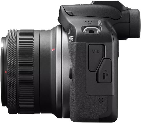 Canon EOS R100 Mirrorless Camera Body w/ 2 Lens Kit RF-S 18-45mm is STM + RF-S 55-210mm is STM 6052C022 (Renewed) Bundle w/Deco Gear Photography Bag + 2X Battery + 2X 64GB Memory Cards + Accessories in Saudi Arabia