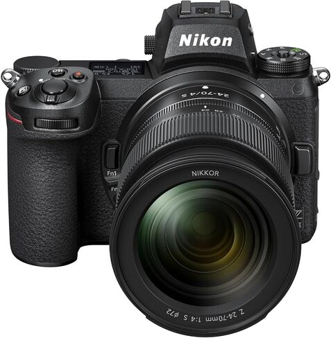 Nikon Z6 II Mirrorless Camera with Z 24-70mm f/4 S Lens + 128 GB Memory + Extra Battery + Camera Case + Tripod + More (32pc Bundle) (Renewed) in Saudi Arabia