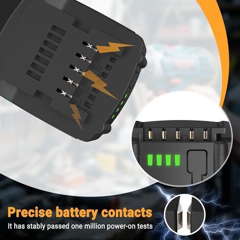 Shentec 4000mAh 18V 4.0Ah Battery Compatible with Metabo ASE 18 LTX BF, 18 LTX 90 BHA, 18 LT BS, 18 LTX Impuls BS Li-ion Slide-Type Power Tools in Saudi Arabia
