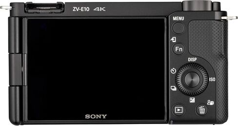 Sony ZV-E10 Mirrorless Camera Kit (Black) with 16-50mm II Power Zoom Lens | 4K Video | Real-Time Autofocus | Creator Camera + Sony E 10-18mm Lens + 4K Monitor + Pro Mic + More (Renewed) in Saudi Arabia