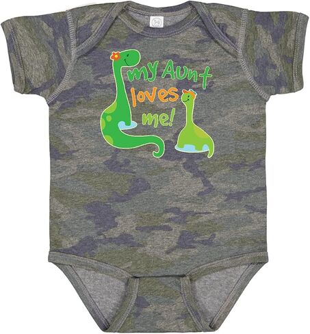 inktastic My Aunt Loves Me Nephew Baby Bodysuit in Saudi Arabia