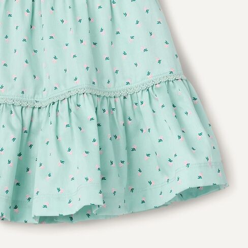 Amazon Essentials x Sofia Grainge Toddlers and Baby Girls' Woven Ruffle Sleeve Dress in Saudi Arabia