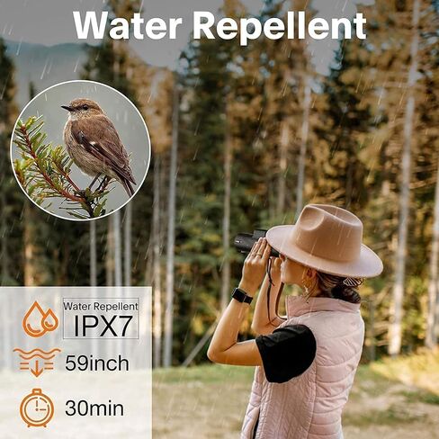 Monocular Telescope, 10-30×50 Zoom HD Prism Monocular Portable Waterproof Anti-Fog Outdoor Sight with Phone Holder Tripod for Camping Travel Bird Watching in Saudi Arabia