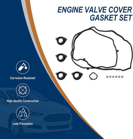 مجموعة حشية غطاء الصمام متوافقة مع Honda Accord 1998 1999 2000 2001 2002 2.3L L4، Honda Odyssey 1998 2.2L L4، Acura CL 1998 1999 2.3L L4 - OE 12030-P0A-000 in Saudi Arabia