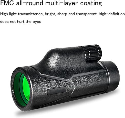 تلسكوب أحادي العين - 16x55 عالي القوة عالي الدقة للبالغين مع FMC Bak4 بريزم حامل الهاتف الذكي ثلاثي القوائم أحدث أحادي مقاوم للماء لمشاهدة الطيور in Saudi Arabia