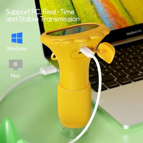 MODBOX: مجهر LCD Discovery - أداة مراقبة محمولة، شاشة 2.5 بوصة، تكبير رقمي، تخزين الصور والفيديو، استكشاف الطبيعة، STEM Kid 6+ in Saudi Arabia