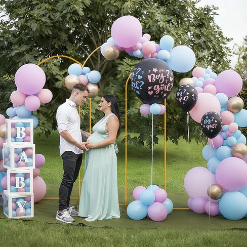 Tamodan 3 Pack Metal Wedding Arch (7.2ft+6.6ft+6ft) - Tool-Free Assembly | Photo Booth Backdrop for Outdoor Weddings, Engagement Shoots, Baby Showers, Balloon Arch (Incl. Ground Stakes) in Kuwait