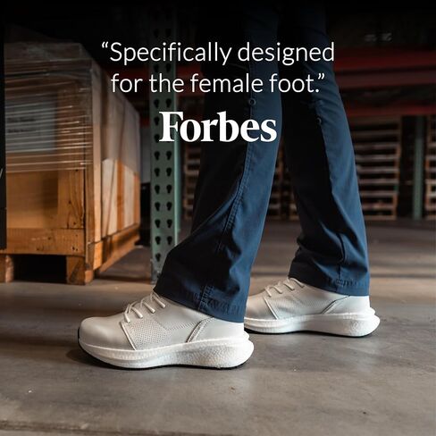 حذاء عمل رياضي Xena Workwear Astra ذو مقدمة ناعمة للنساء، مقاوم للانزلاق والثقب، معتمد من ASTM F2892، جلد مثقوب in Saudi Arabia