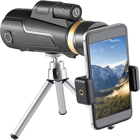 Monocular Telescope 16X25 Monocular Waterproof High Definition Telescope Spotting Scope Phone Photography Adapter for Bird Watching Secenery Monocularonly in Saudi Arabia
