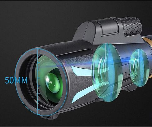 Monocular Telescope 16X25 Monocular Waterproof High Definition Telescope Spotting Scope Phone Photography Adapter for Bird Watching Secenery Monocularonly in Saudi Arabia