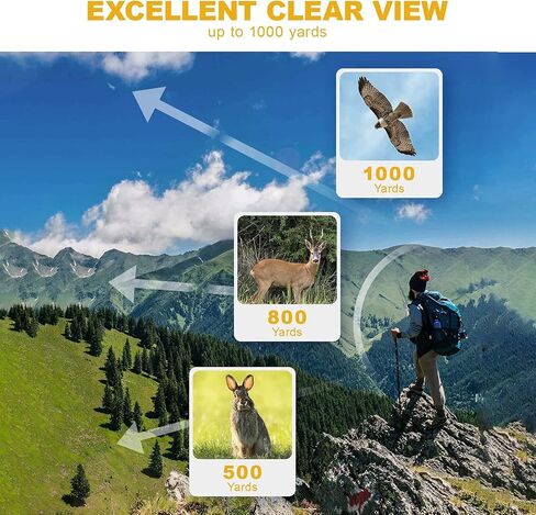 Monocular Telescope 12×50 HD High Power Low Light Waterproof Monocular for Mobile Phone Bird Watching Hiking Camping Sightseeing - in Saudi Arabia