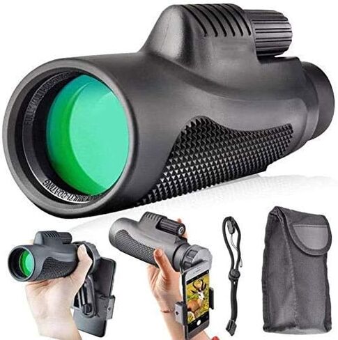 Monocular Monocular 26x52 High Optical Lenses Zoom Green Film Hand Hold Telescope Outdoor Spotting Scope Best,for Indoor/Outdoor in Saudi Arabia