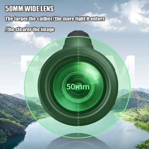 Monocular Monocular 26x52 High Optical Lenses Zoom Green Film Hand Hold Telescope Outdoor Spotting Scope Best,for Indoor/Outdoor in Saudi Arabia