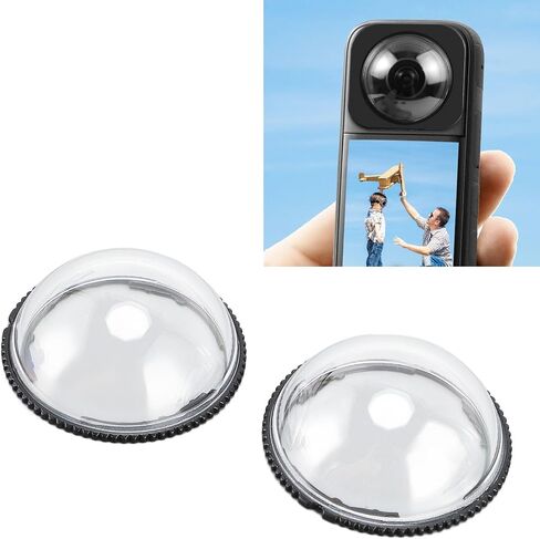 Camera Lens Protector, High Transparency Water Oil Fingerprint Proof Adhesive Lens Guard Cover for X4 Motion Camera with Superior Polycarbonate Materials in Saudi Arabia