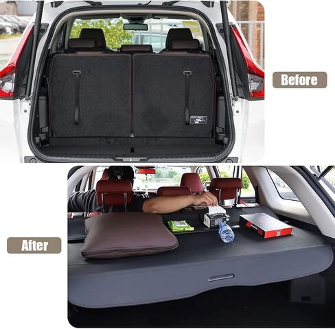 Nissan Murano 2025 2026 Cargo Cover,Retractable Rear Trunk Tonneau Cover Cargo Privacy Security Shield Shade Compatible for Nissan Murano 2025 2026 Accessories in Kuwait