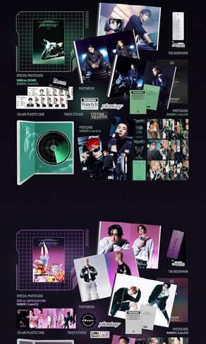 THE BOYZ Phantasy_Pt.2 Sixth Sense Book+Photocard+Tracking Sealed TBZ Standard FAKE Version in Saudi Arabia
