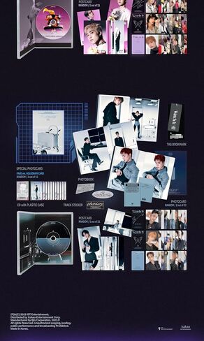 THE BOYZ Phantasy_Pt.2 Sixth Sense Book+Photocard+Tracking Sealed TBZ Standard FAKE Version in Saudi Arabia