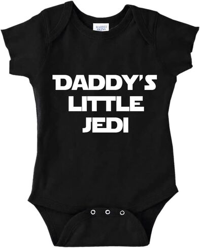 Daddy's Little Jedi Funny Baby Bodysuit Infant in Saudi Arabia