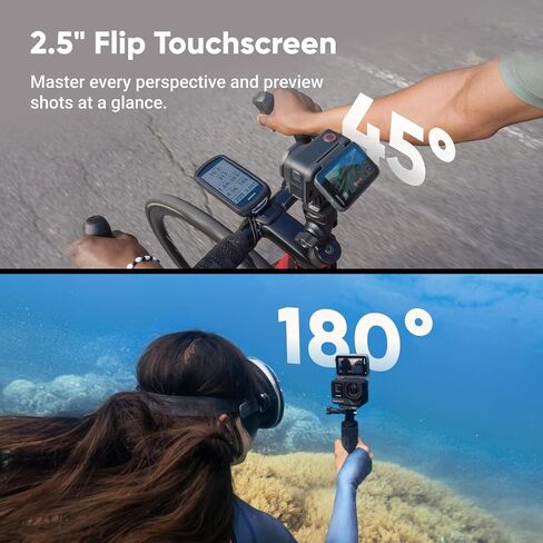 Insta360 Ace Pro 2 Vlog Bundle Dual Battery - 8K Waterproof Action Camera Co-Engineered with Leica, 1/1.3" Sensor, Dual AI Chip, Leading Low Light, Superior Audio, Flip Screen & AI Editing for Vlogs in Saudi Arabia