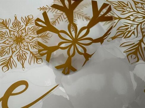 A Little Snowflake is On The Way Decal - Snowflake Balloon Arch Welcome Sign Sticker, Winter Wonderland Themed Baby Shower Deco, Winter Baby Shower Decal (A Little Snowflake is On The Way Decal) in Kuwait