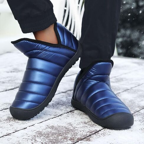 Womens Mens Barefoot Boots Shoes Winter Snow Warm Boots Zero Drop Sole in Saudi Arabia
