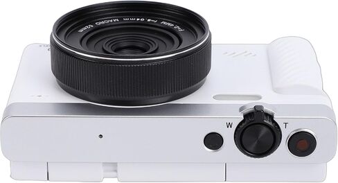 Fabater Digital Camera, 4K 75MP WiFi Mirrorless Camera with 3 Inch Flip Screen and 18X Zoom, Compact Travel Cameras for Travel Landscape Portrait Photography and Vlogging (White) in Saudi Arabia