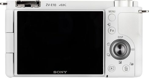 طقم كاميرا سوني ZV-E10 بدون مرآة (أبيض) مع عدسة تكبير كهربائية مقاس 16-50 مم II | فيديو 4K | التركيز التلقائي في الوقت الحقيقي | كاميرا Creator + عدسة Sony E مقاس 10-18 مم + بطاقة ذاكرة سعة 64 جيجابايت + برنامج صور + المزيد (متجددة) in Saudi Arabia