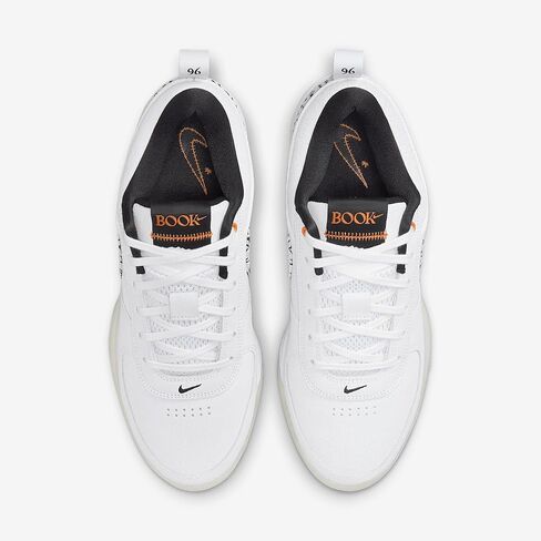 Nike Book 1 (White/White-Black-Clay Orange) in Saudi Arabia