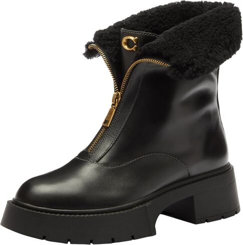 COACH womens Leah Platform Zip Bootie in Saudi Arabia