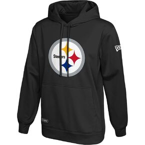 New Era NFL Football Men's Stadium Logo Pullover Performance Hoodie, Chicago Bears, Large in Kuwait