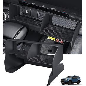 صندوق تخزين سلة تعليق منظم وحدة التحكم المركزية لسوبارو Crosstrek/Impreza 2026 2025 2024، ملحقات داخلية لمسند الذراع لـ 2024-2026 Crosstrek/Impreza، أسود in Kuwait