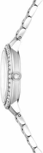 Swarovski Watch, Swiss Made, Metal Bracelet, Silver Tone, Rose Gold-Tone Finish in Saudi Arabia