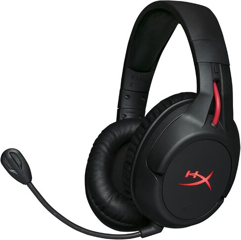 HyperX Cloud Flight – Wireless Gaming Headset for PS5 and PS4, Up to 30-hour battery, Memory foam ear cushions and premium leatherette, Noise-Cancelling Microphone with LED Mic Mute in Kuwait