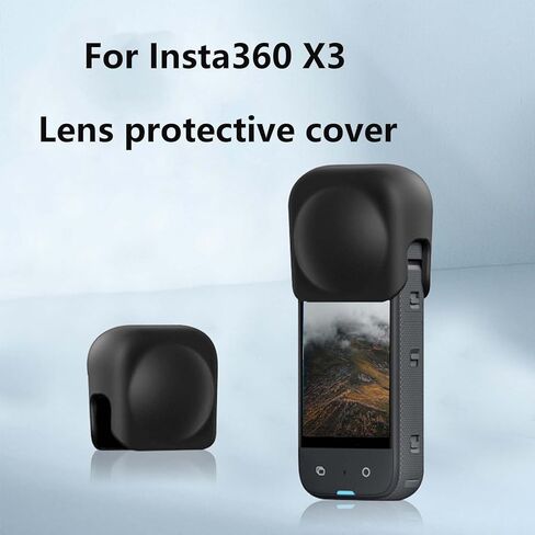 لغطاء عدسة Insta360 X3، غطاء حماية ممتاز لكاميرا Insta360 X3، مقاوم للخدش، ملاءمة آمنة، تصميم متين، ملحق أساسي لكاميرا Insta360 X3 360 in Kuwait