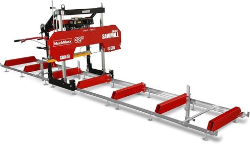 26 "بوصة منشرة محمولة (شفرات 5x متضمنة) ، محرك البنزين E-Start E-Start 420cc 420 ، عرض 22 بوصة ، طول المسار 20" (6.6 "تمديد المسار) ، Model SM-26 in Kuwait