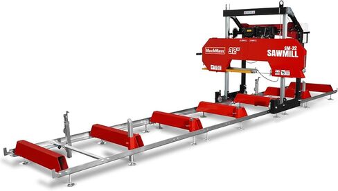 26 "بوصة منشرة محمولة (شفرات 5x متضمنة) ، محرك البنزين E-Start E-Start 420cc 420 ، عرض 22 بوصة ، طول المسار 20" (6.6 "تمديد المسار) ، Model SM-26 in Kuwait