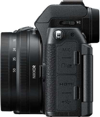 كاميرا Nikon Z50 II بدون مرآة مع عدسة Z DX 16-50 مم f/3.5-6.3 VR و50-250 مم f/4.5-6.3 VR وعدسة 420-800 مم f/8 + ذاكرة 128 جيجابايت + بطارية إضافية + حقيبة كاميرا + المزيد (حزمة 32 قطعة) (متجددة) in Saudi Arabia