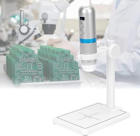 مجموعة ملحقات المجهر مجهر رقمي مجاهر USB محمولة عرض صغير HD 1080P 50-1000X شرائح المجهر التكبير التكبير in Saudi Arabia