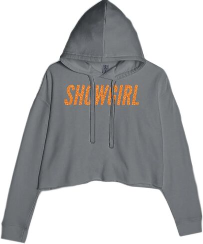 showgirl orange glitter hoodie fleece fleece ، ناعم ودافئ ، ناعم عصري in Saudi Arabia