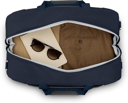 Samsonite Paralux Weekender Duffel Bag, Travel Carry-On Bag with Wide Opening, Drop-Bottom Shoe & Laundry Compartment, AirTag™ Holder, StackIt™ Strap - Business & Leisure Travel Bag in Saudi Arabia