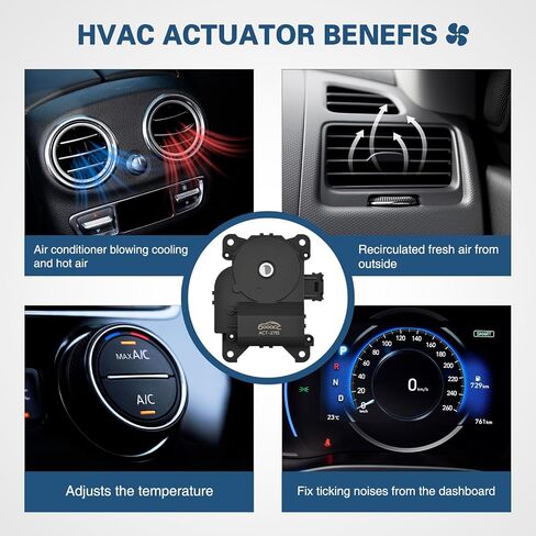 GOOACC A/C AIR Mode Door Actuator 604-252 for Ford F-150 2009-2014, Ford Expedition 2010-2017, Lincoln Navigator 2009-2016 in Saudi Arabia