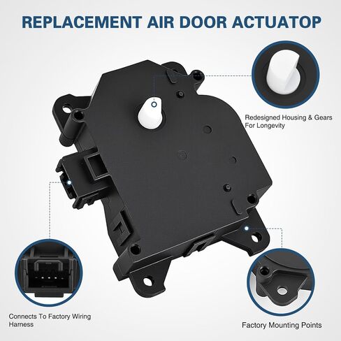 GOOACC A/C AIR Mode Door Actuator 604-252 for Ford F-150 2009-2014, Ford Expedition 2010-2017, Lincoln Navigator 2009-2016 in Saudi Arabia